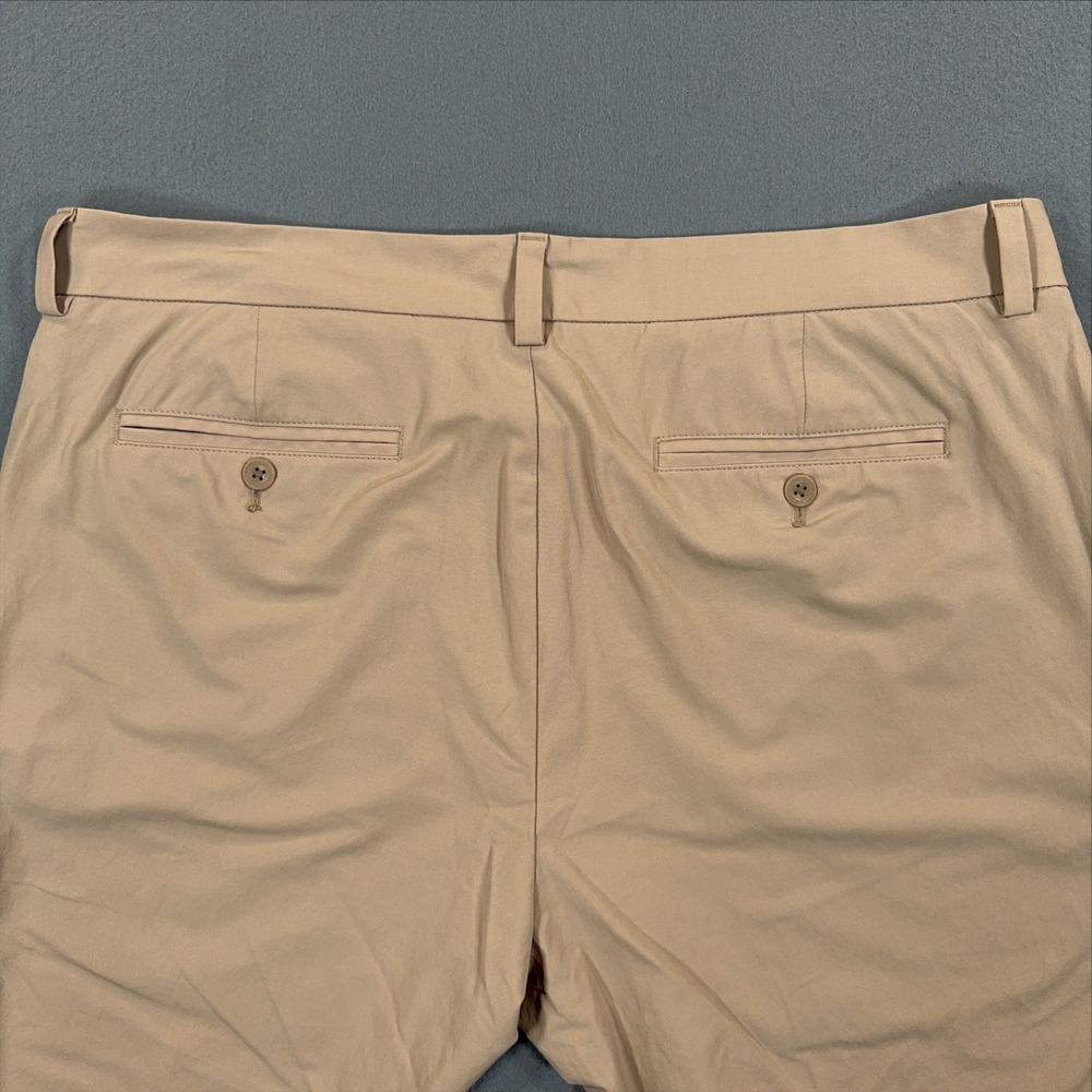 Vineyard Vines Mens OTG Lightweight On-The-Go Pants Khaki Tan 36x30 Stretch